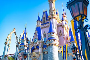 Cinderella Castle at Walt Disney World's Magic Kingdom.