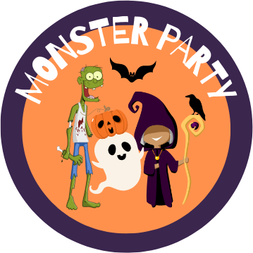 Monster Party: Stay a Spell Halloween themed resort home