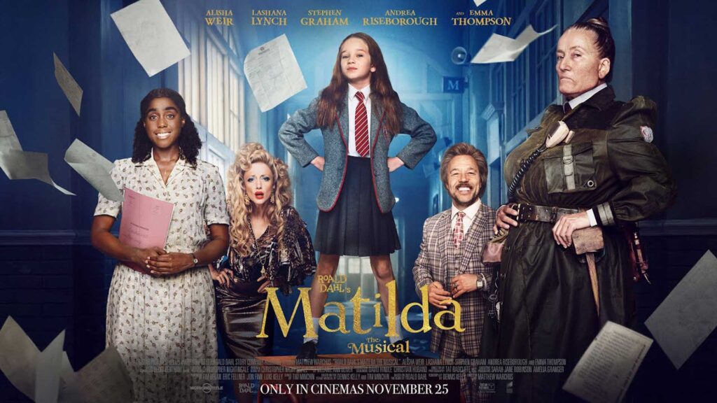 Filmplakat „Matilda das Musical“.