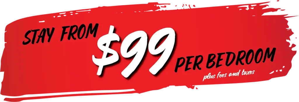 Stay from $99 per room (plus fees and taxes)